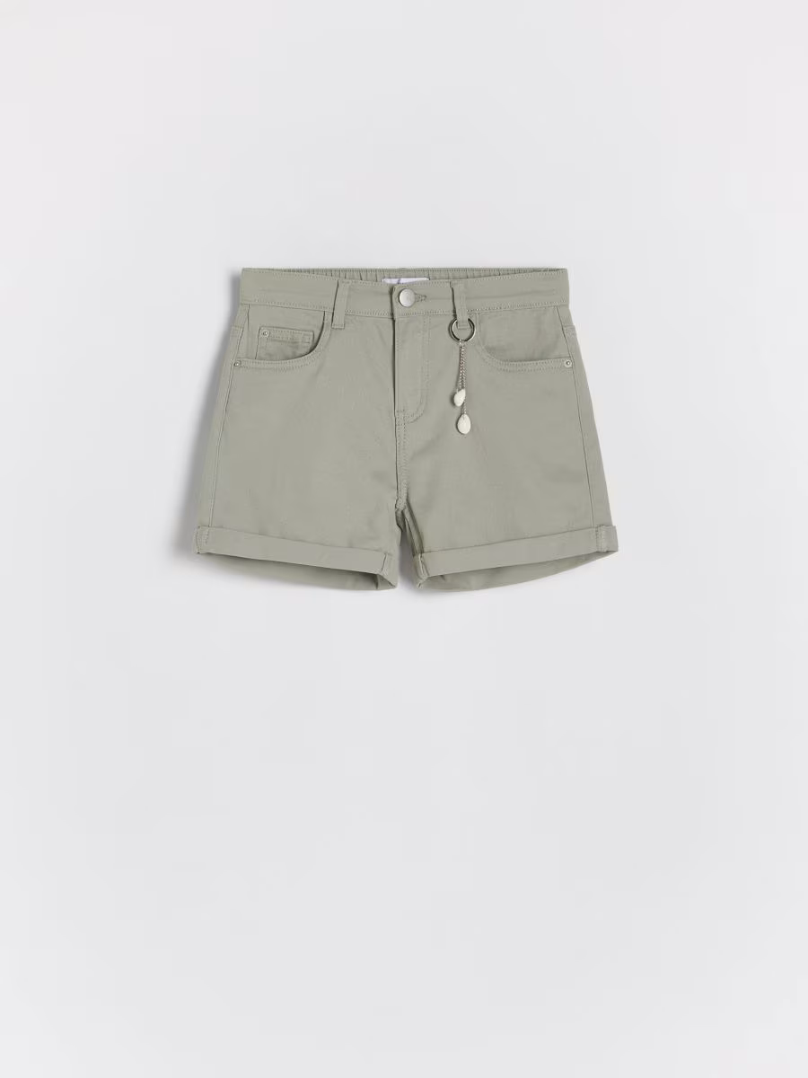 Shorts With Chain Detail