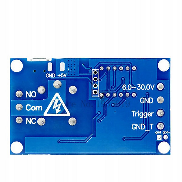 Module Relais Temporisé Micro USB - 0-999 Min, 6-20V ou 5V USB, 10A 230V, Programmable Multi-Cycle
