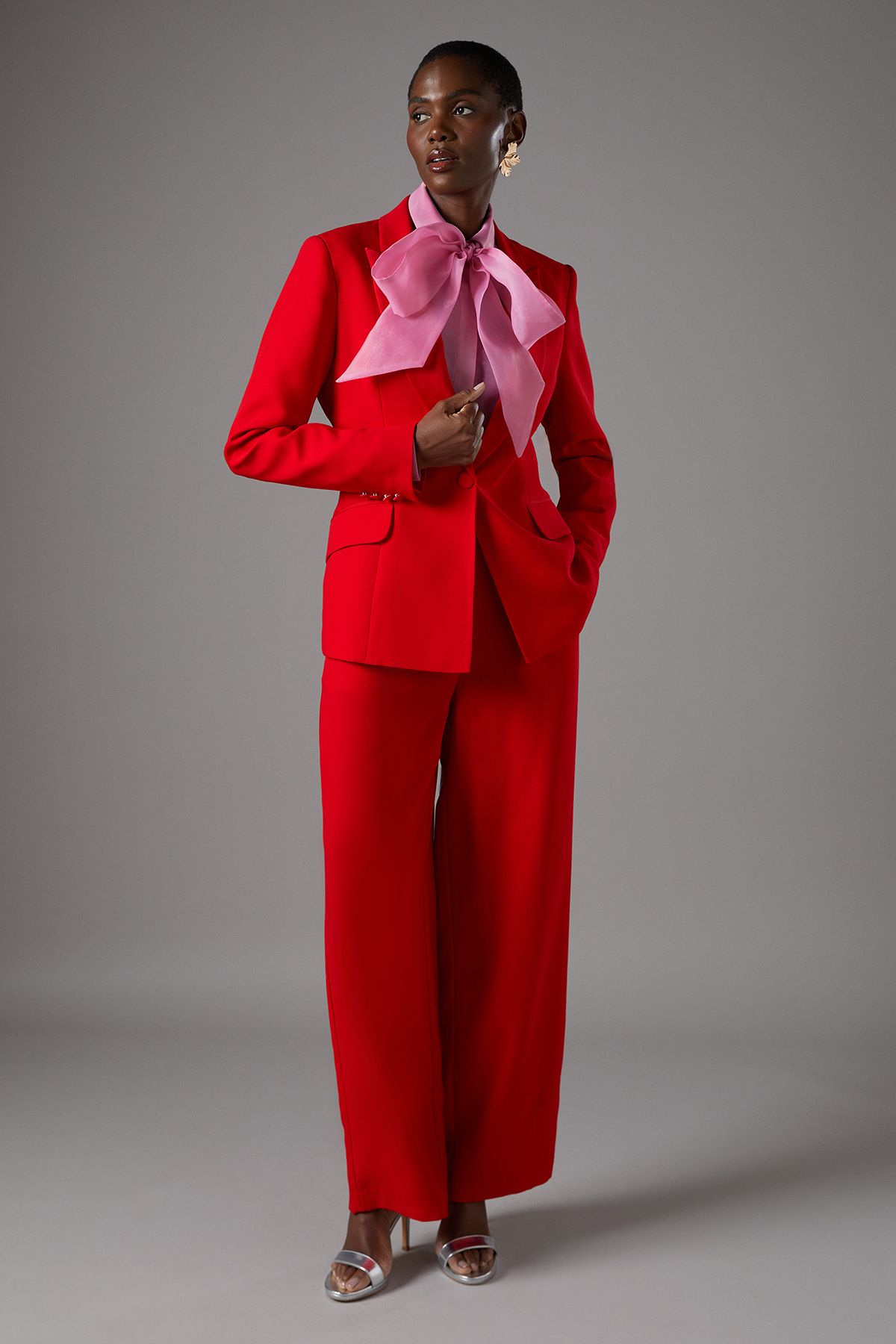Coast Satin Lapel Blazer