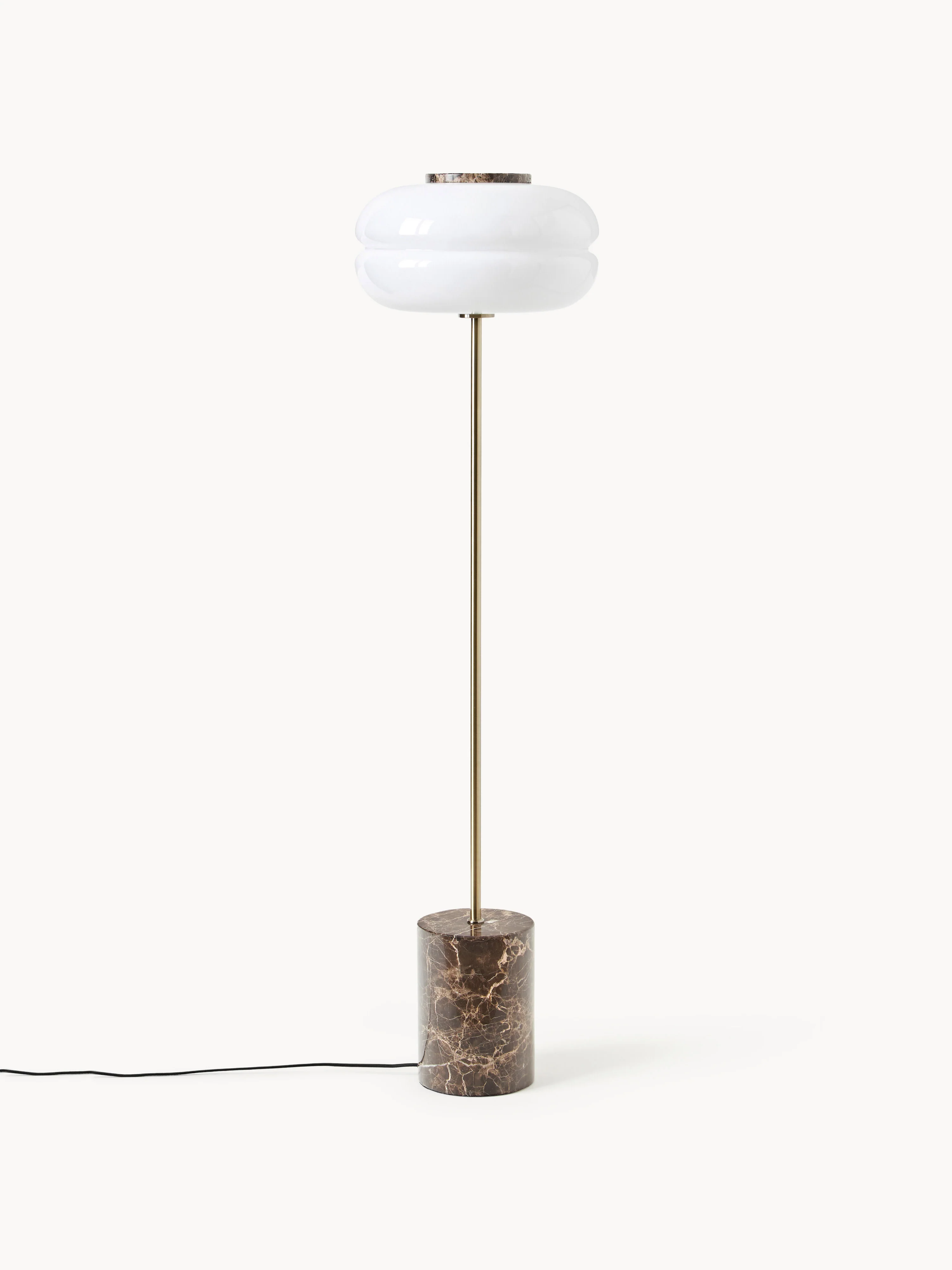 Stehlampe Bun mit Marmorfuß