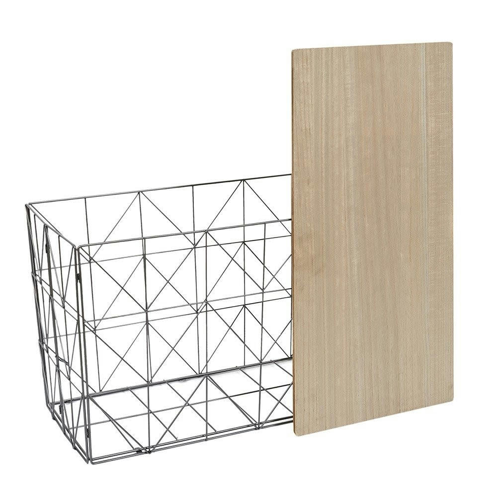 - Table pliable filaire gris