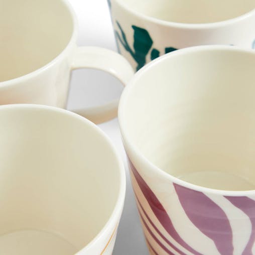 Royal Doulton 1815 Bright Mug 4 Piece Mug Set 400ml | Mixed Pattern