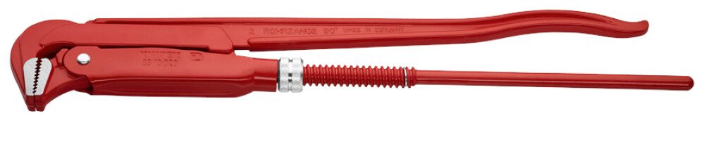 RØRTANG 90° RØDT PULVERBELAGT 560 MM