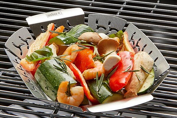Panier à légumes Weber - petit modèle, acier inoxydable
