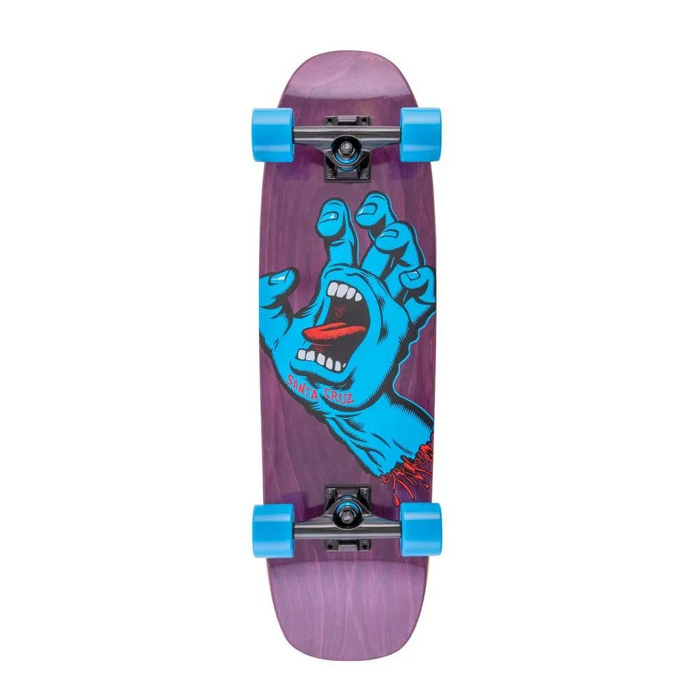 Santa Cruz Screaming hand 8.4 x 29.4 street Cruiser skateboard