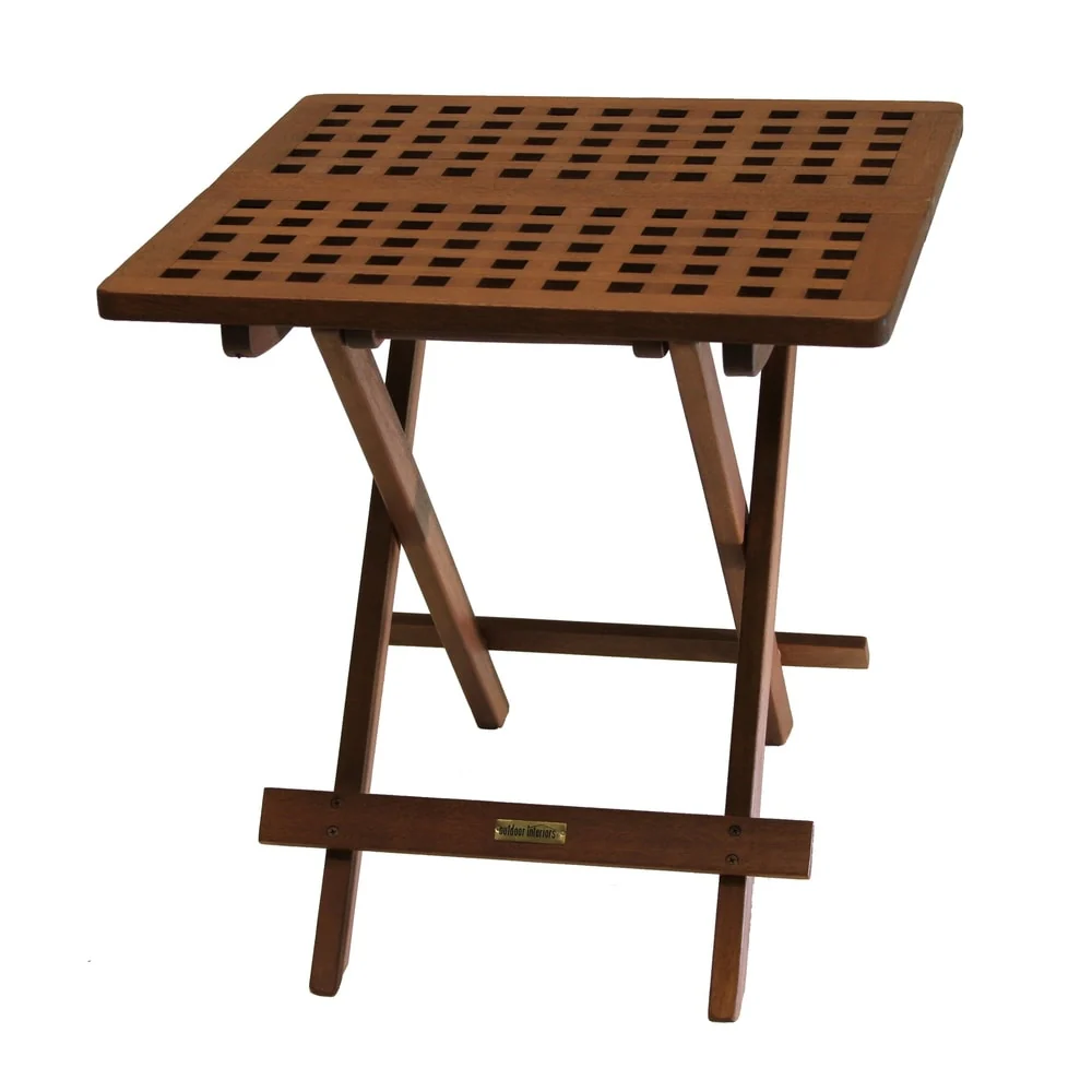 Eilaf Eucalyptus Folding Side Table by Havenside Home