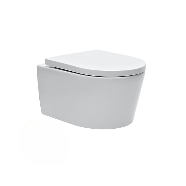 Pack WC Bâti-support Autoportant   WC SAT sans bride fixations invisibles   Abattant softclose   Plaque