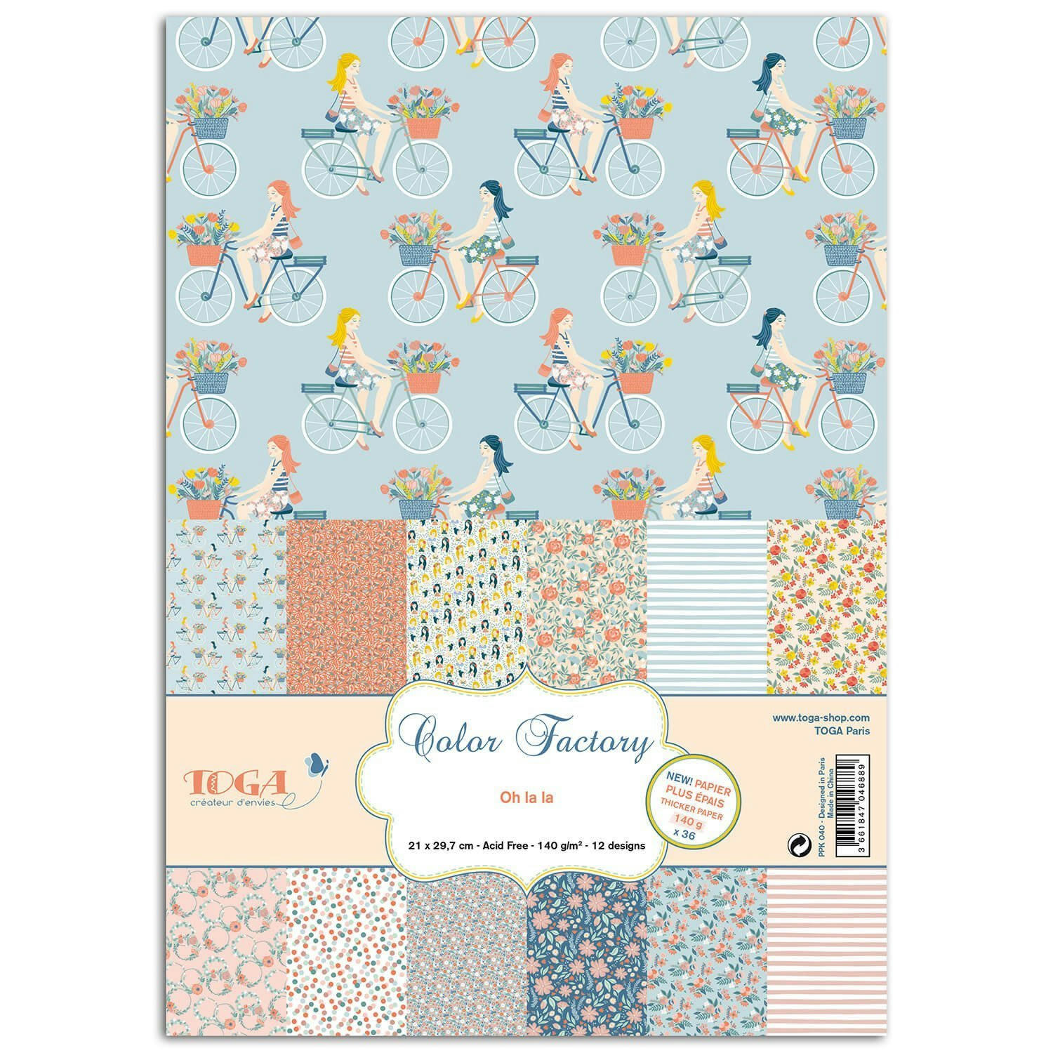 - Lot de 36 feuilles a4 imprimées oh la la