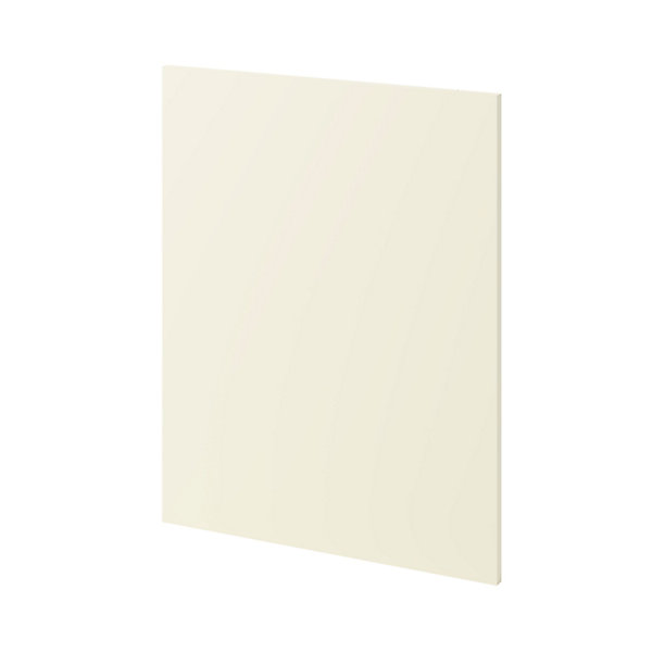 Côté de remplacement bas gauche Goodhome Stevia crème H. 72 cm x l. 57 cm x Ep. 18 mm