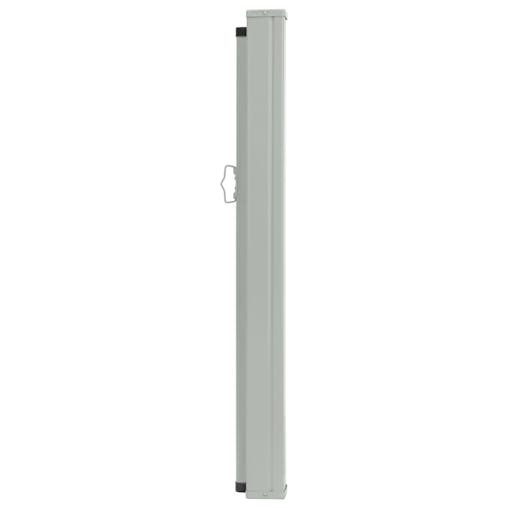 NNEVL Patio Retractable Side Awning 120x500 cm Black