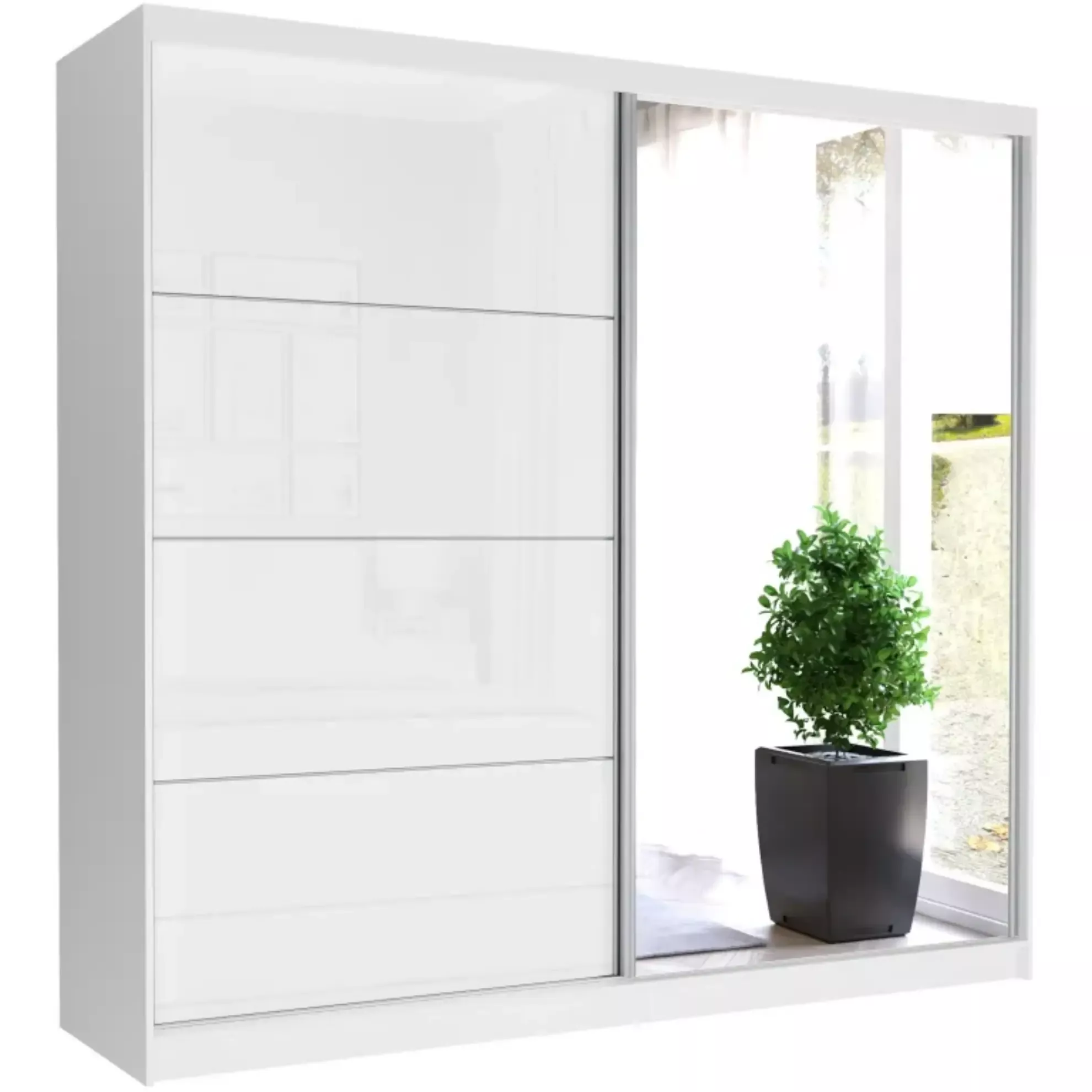 Szafa MALI 230 1L WH/WH