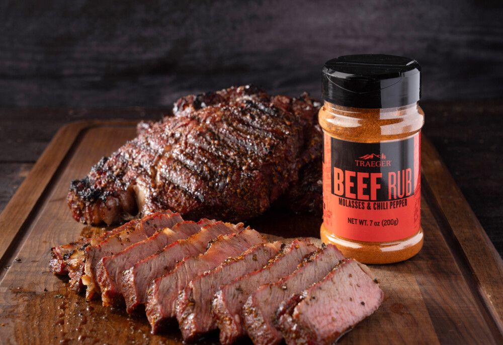 RUB/KRYDDER TRAEGER BEEF 200G