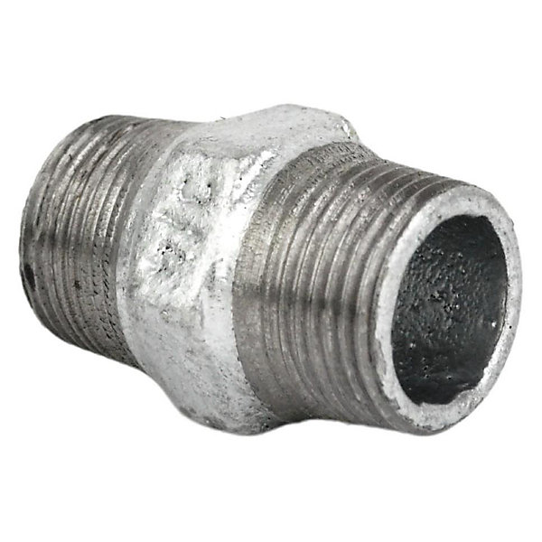 Mamelon égal fonte galvanisée - 20x27mm (3/4'')