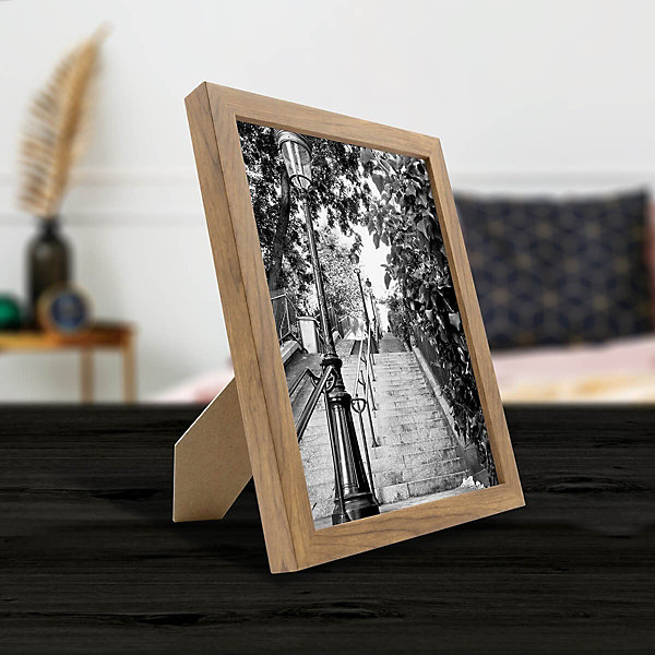 Cadre photo precious noyer 18x24 cm Fabriqué en France