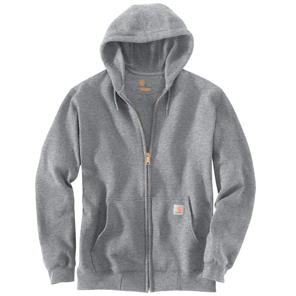 Marquette-Zip-Hoodie, M, Baumwolle/Polyester, Black