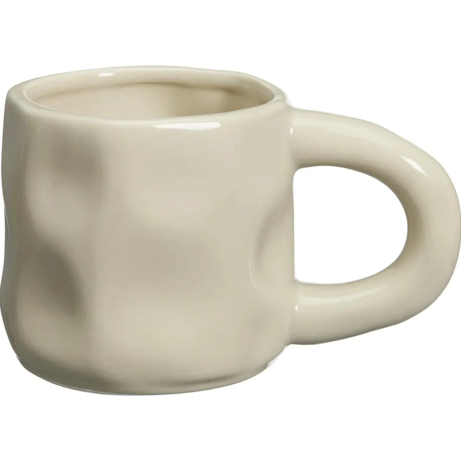 Kwantum Mokken | Mokken | Mok Met Oor Squeeze  270ml Zand