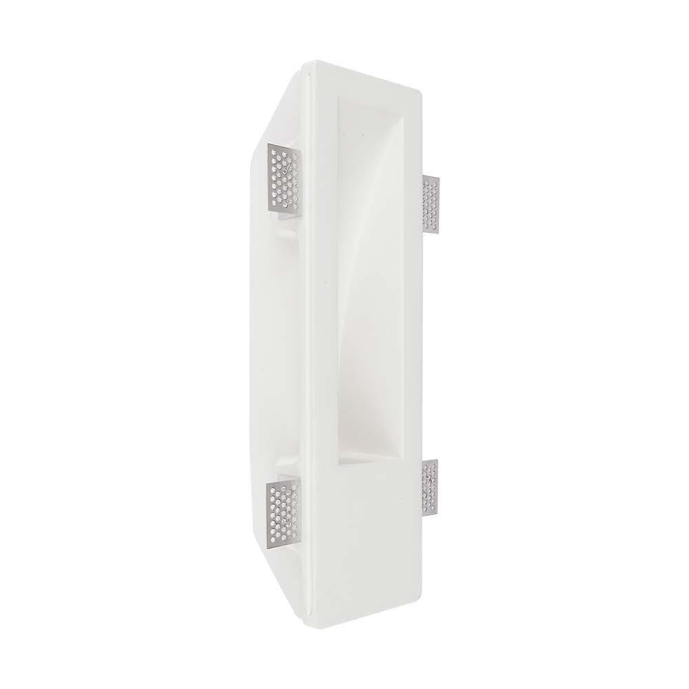 Kinkiet biały Beton i Gips 1xGU10x10W wym:35x7,5x10cm IP20 V-TAC