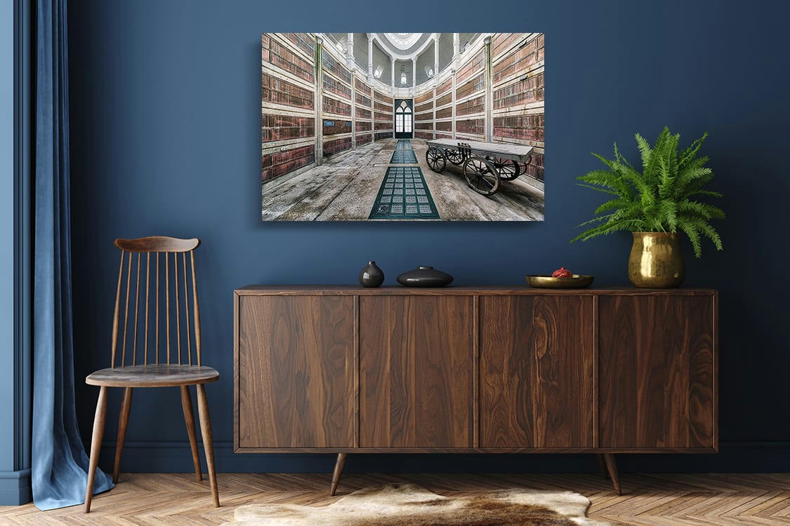 SILENCE - Photographie d'art de Gaëtan Chambon 30x45 cm sur plexi