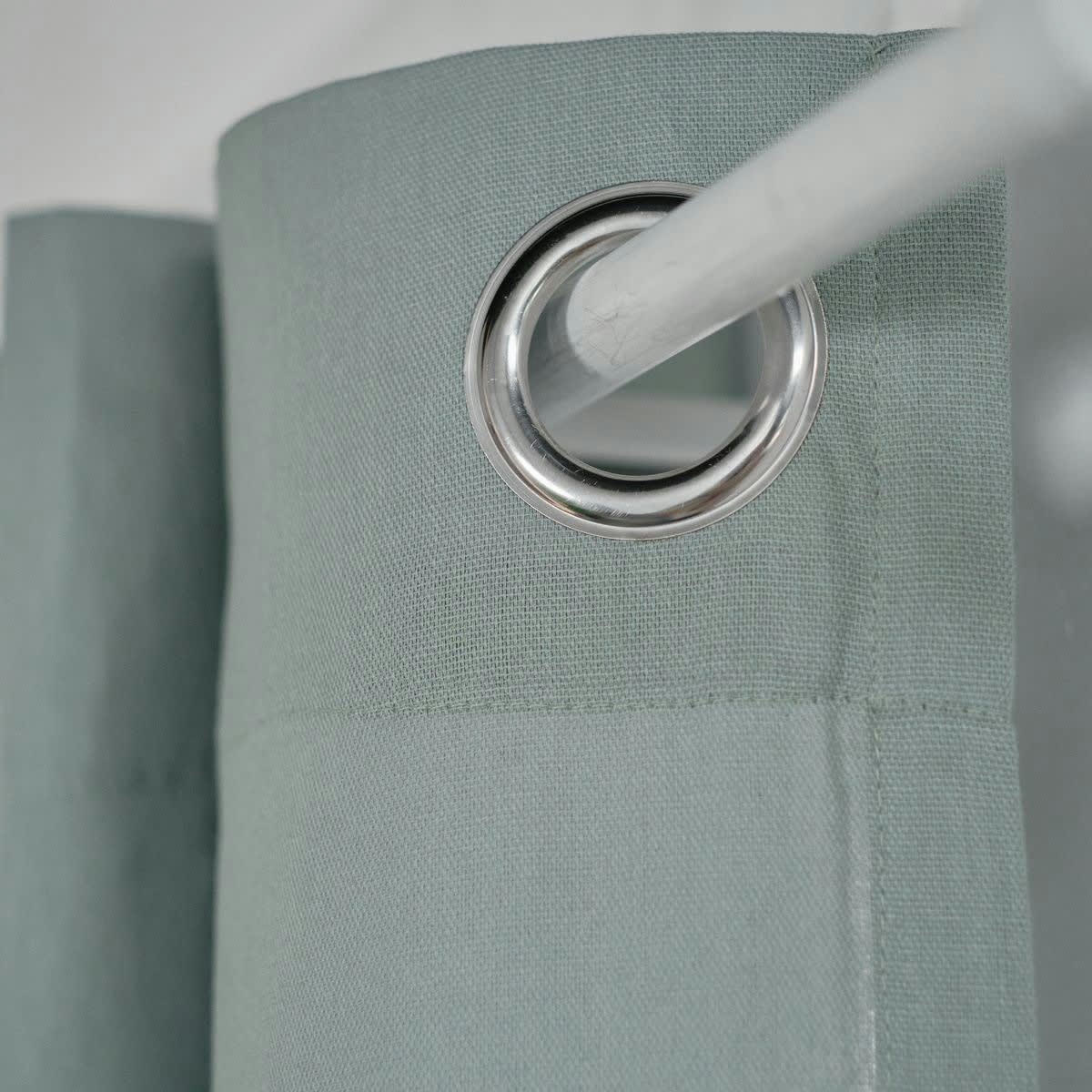 ESSENTIAL - Rideau bleu c�ladon 140x240