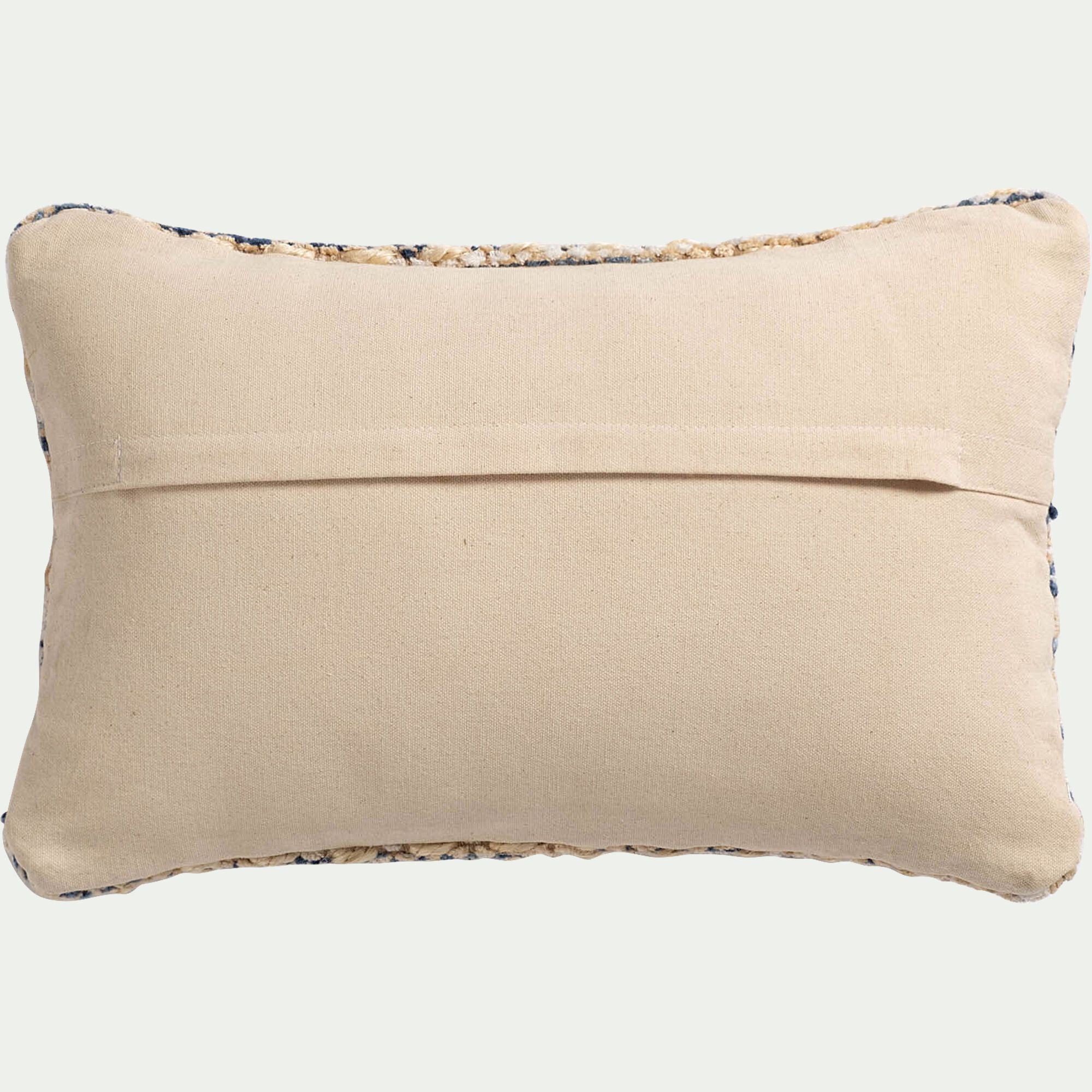 ELIO - Coussin en jute 30x50cm - naturel