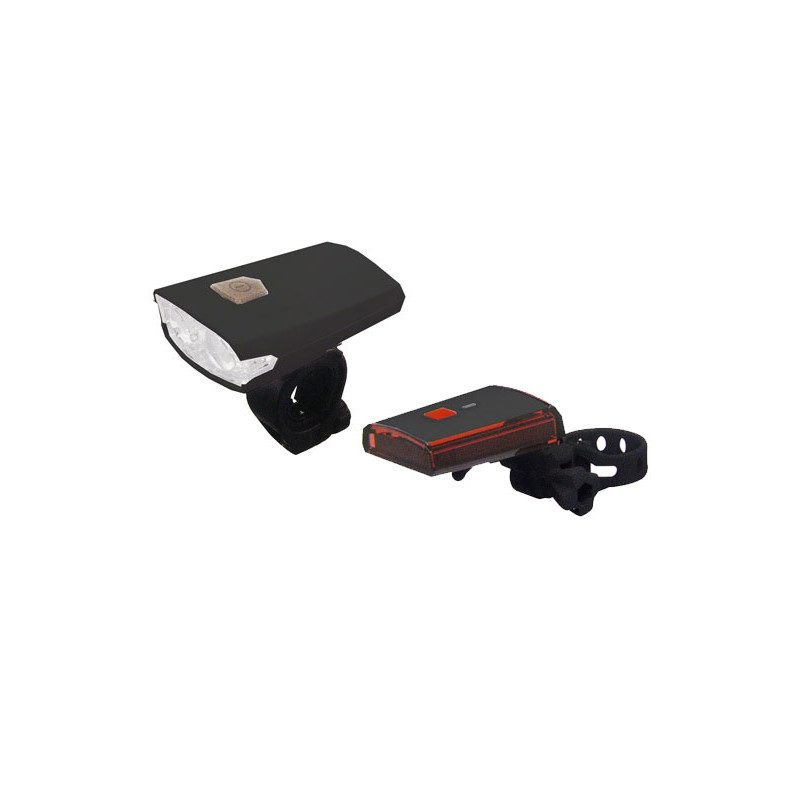 Set d'éclairage pour vélo Muon rechargeable par USB