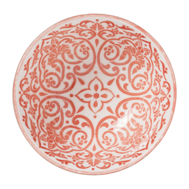 Schaaltje Nora - groen/roze - &Oslash;9.2x4.8 cm