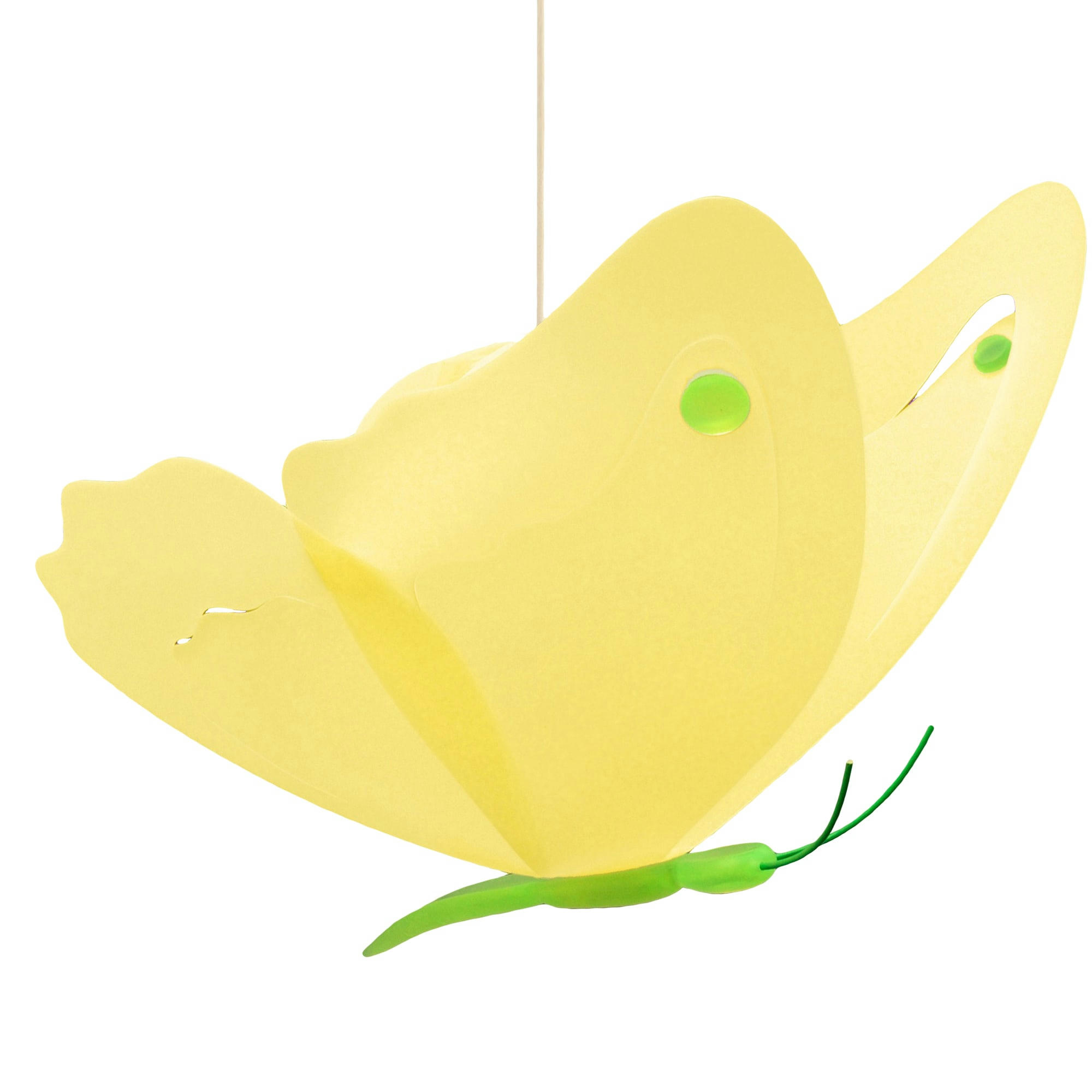 - Suspension enfants Papillon Jaune 45cm