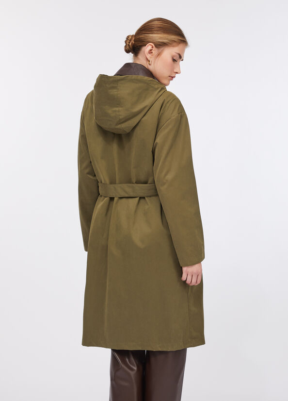 Parka con cappuccio