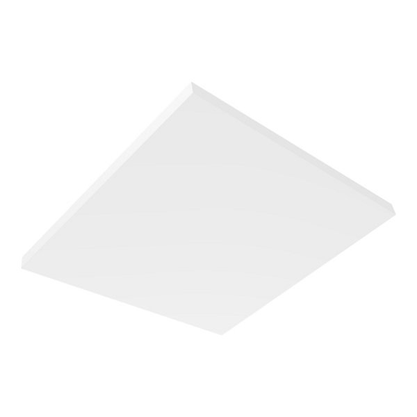 Panneau lumineux Boyle LED intégrée blanc neutre IP20 3300lm 33W L.60xl.60xH.4cm blanc GoodHome