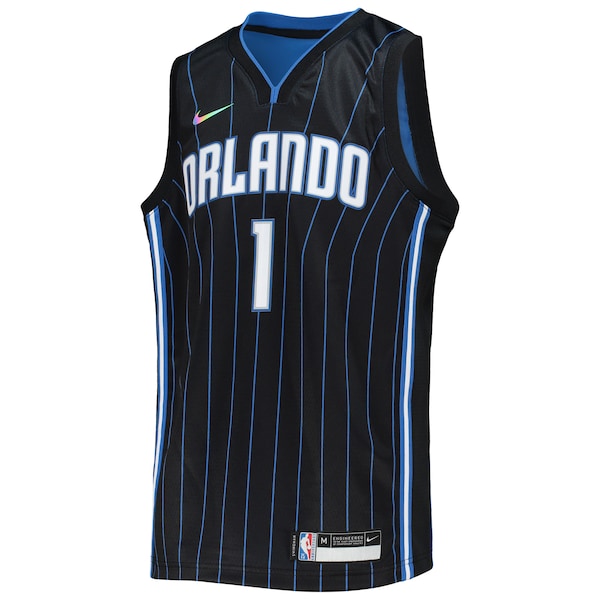 Jonathan Isaac Orlando Magic Nike Youth 2021/22 Diamond Swingman Jersey - Icon Edition - Black