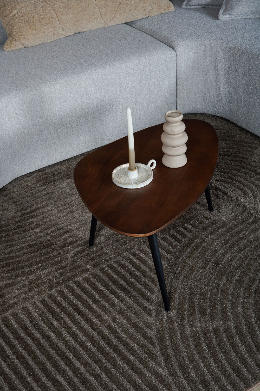 Veer Carpets - Vloerkleed Ella Brown 200 x 290 cm