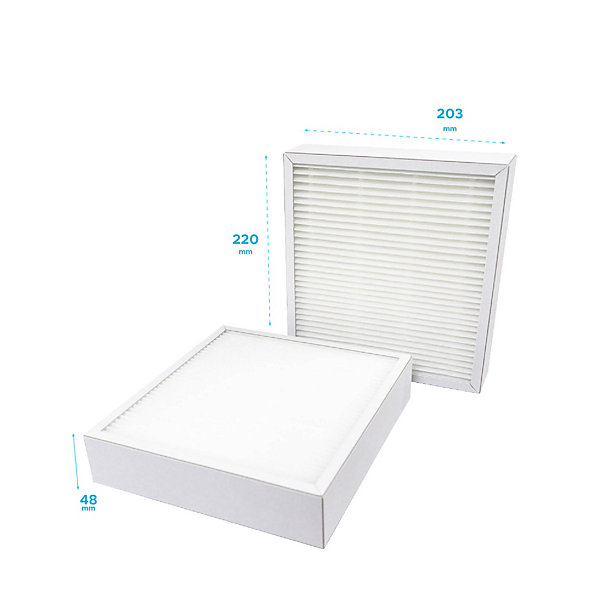 Filtres compatibles VMC DANTHERM HCC2 / HCC260 Contenu : - 2 G4,
