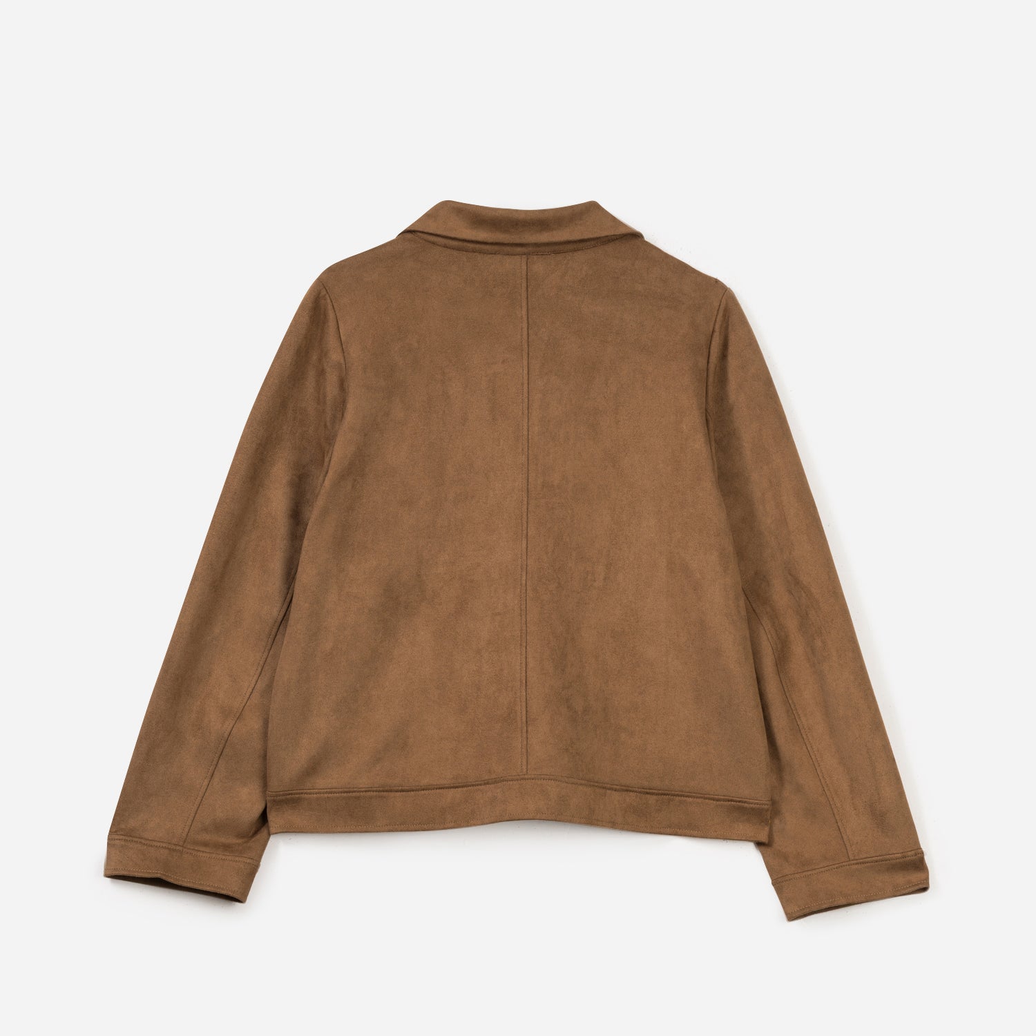 Veste TEXTO camel en suédine