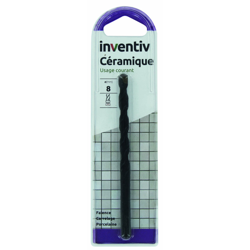 Foret pour carrelage Ø 7 mm INVENTIV