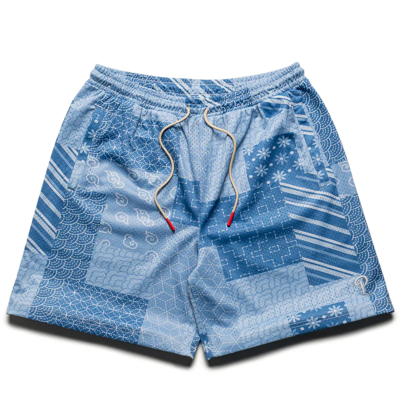 Politics Mesh Shorts - Patchwork