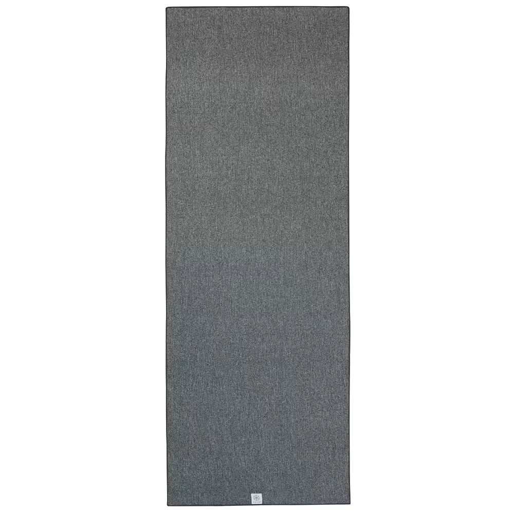 Gaiam Yoga Mat Towel, Grey