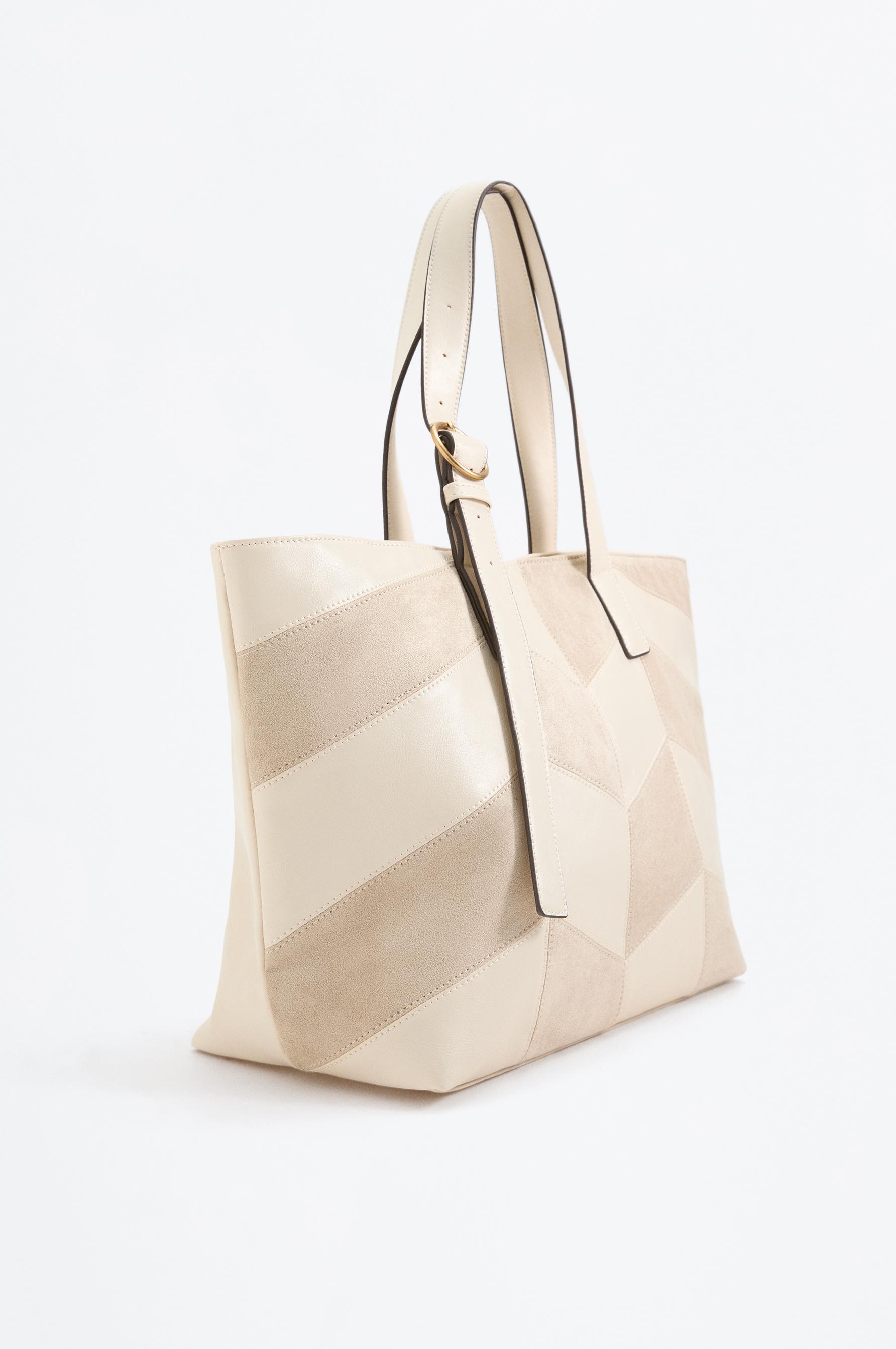BOLSO SHOPPER DETALLE PATCHWORK