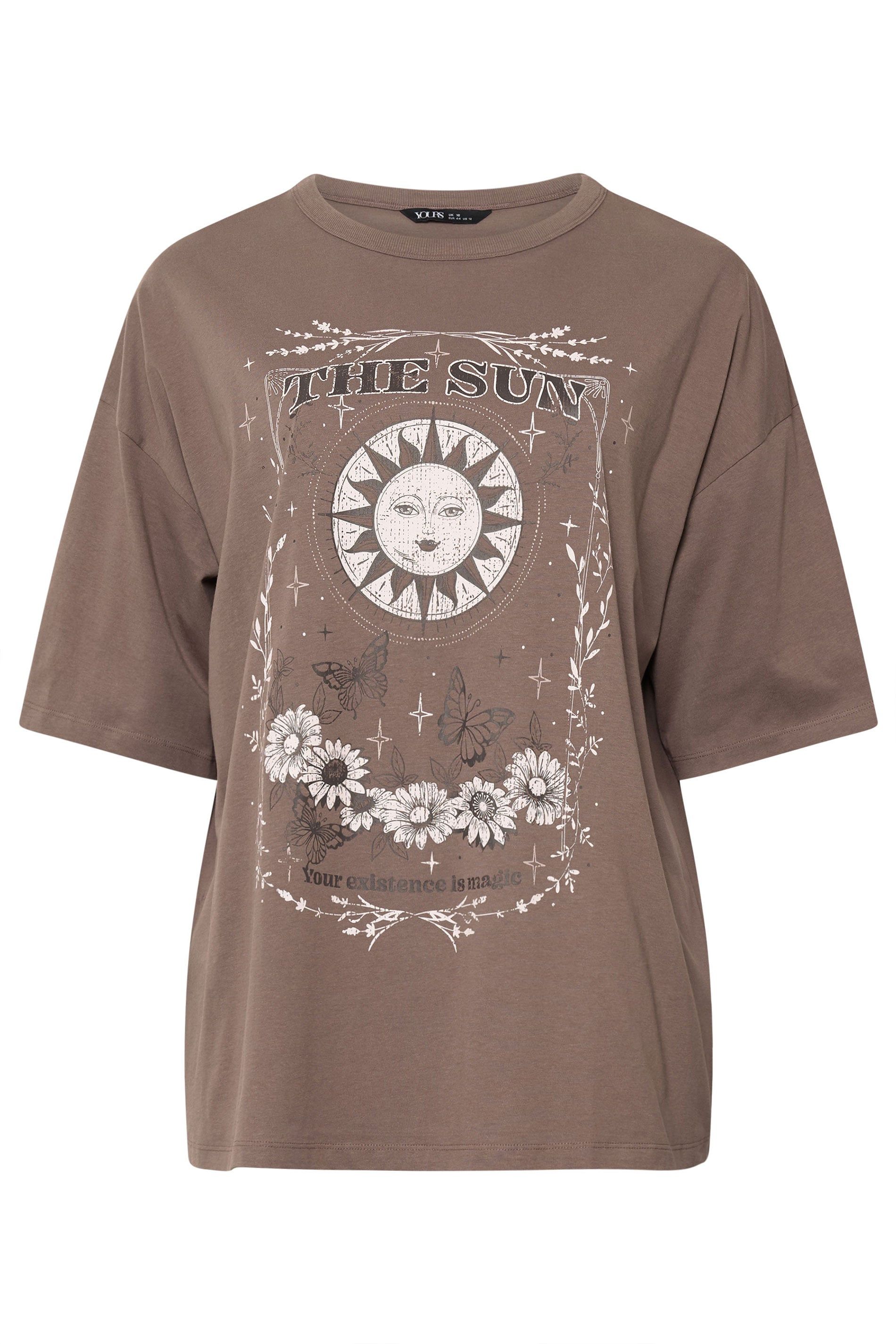 Yours Graphic Boxy T-Shirt
