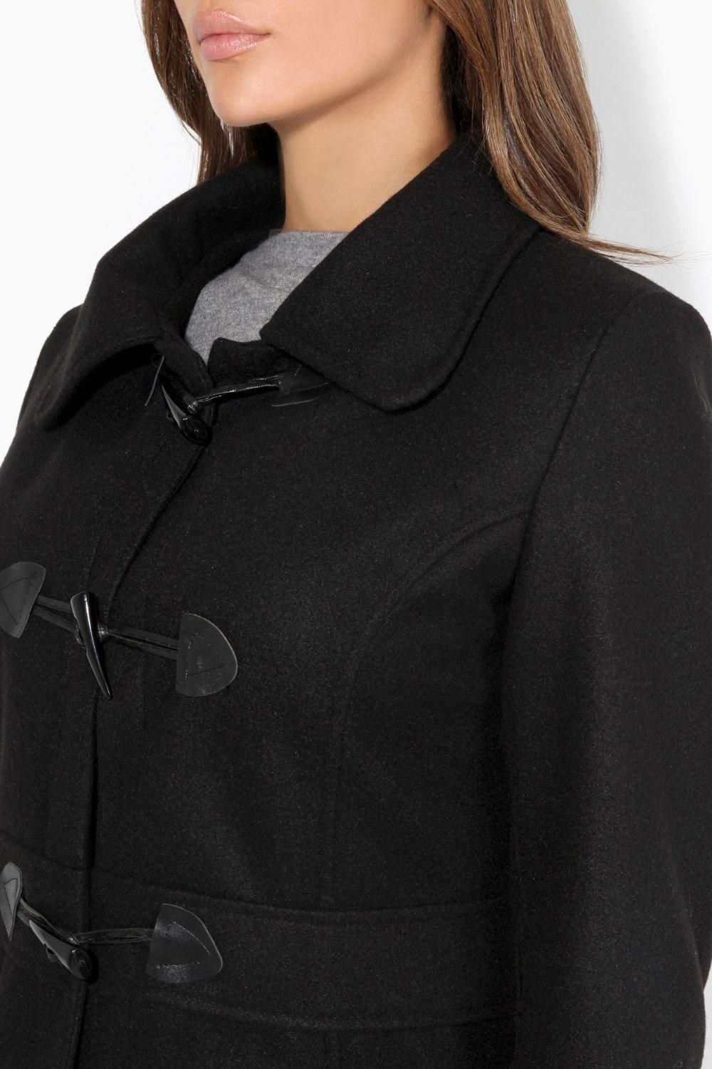 KRISP Hooded Rockabilly Duffle Coat