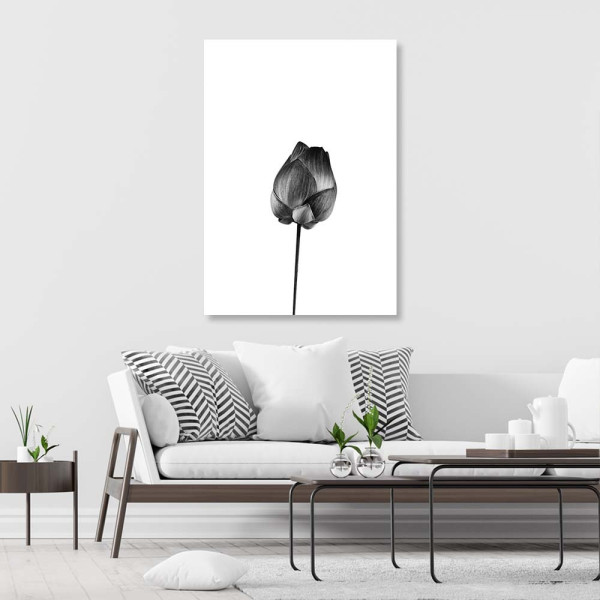 Feeby Obraz na płótnie Kwiat z łodygą 40x60