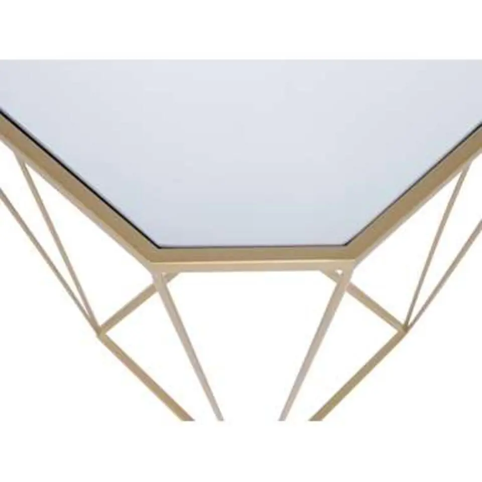 SIERRA - Salontafel set - Goud - Glas