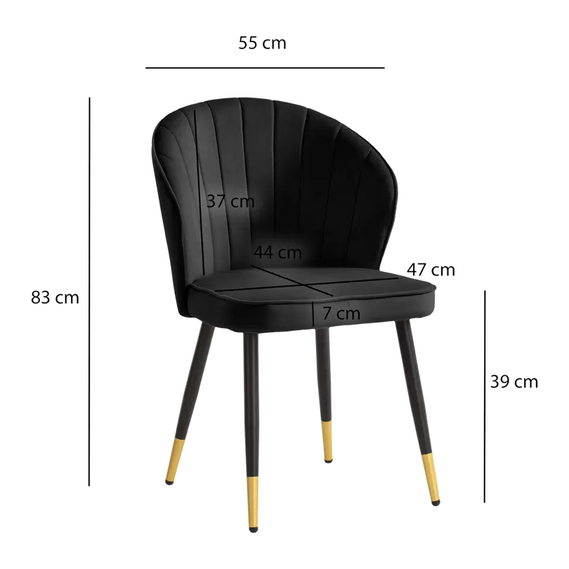 Essstuhl 2er-Set Design