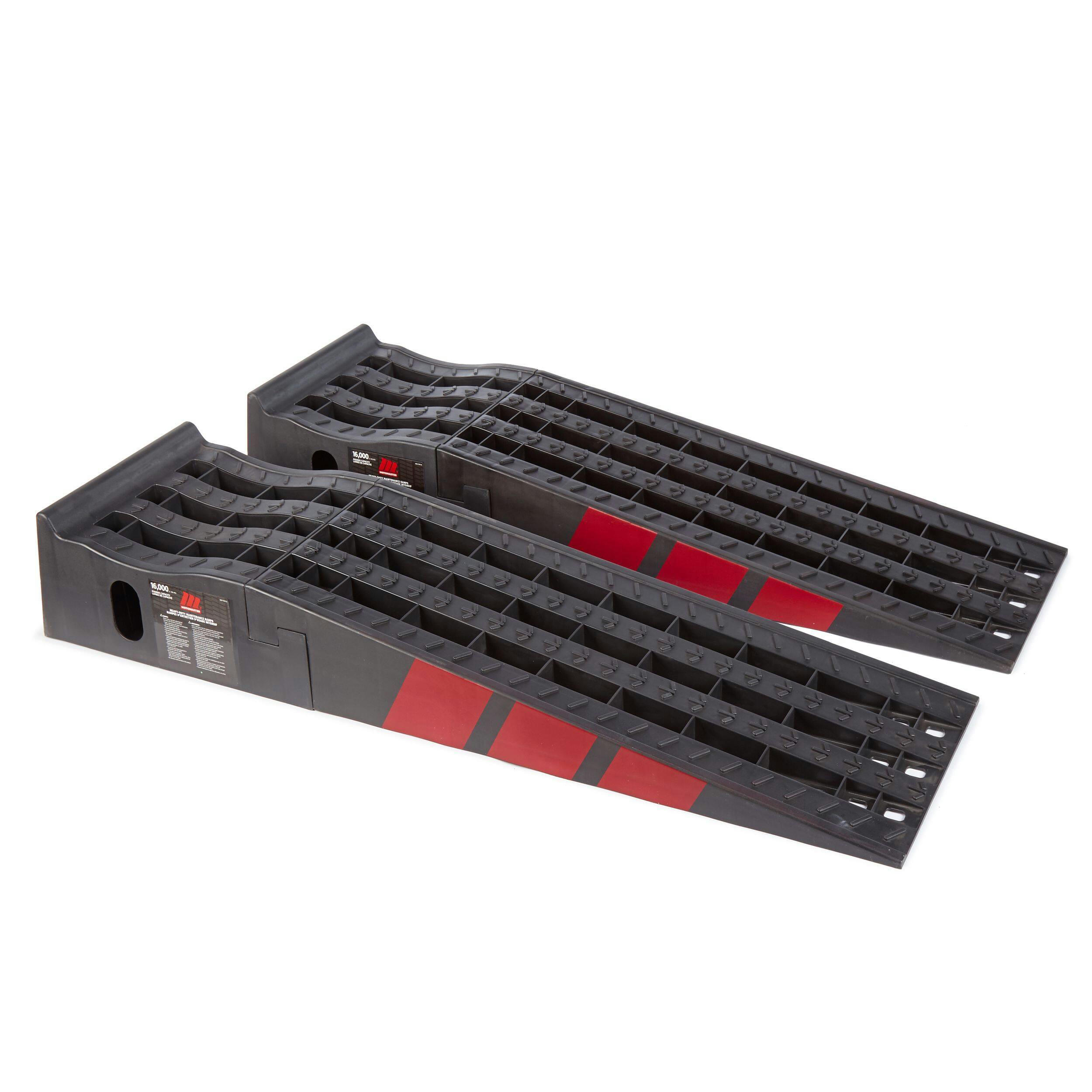 MotoMaster Heavy-Duty Low-Profile Vehicle Maintenance Ramps, 16,000-lbs, 1-Pair