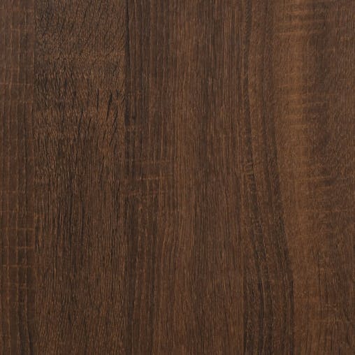 NNEVL Desk with Drawers Brown Oak 102x50x76 cm Engineered Wood