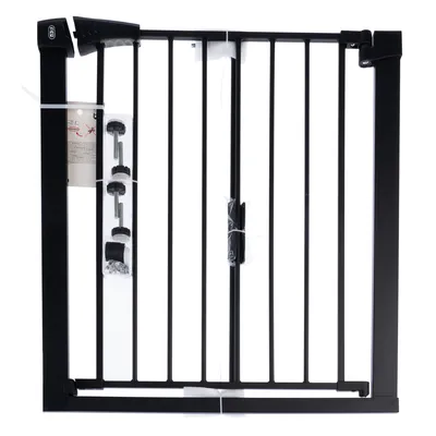 TIAKI Black Dog Gate with 7 cm Extension