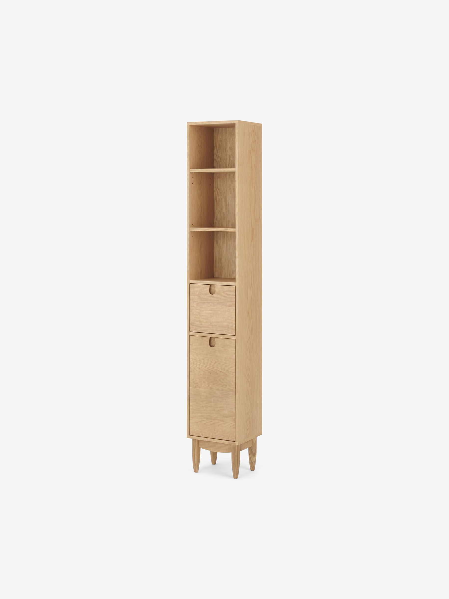 Penn Tall Boy Chest of Drawers in Oak