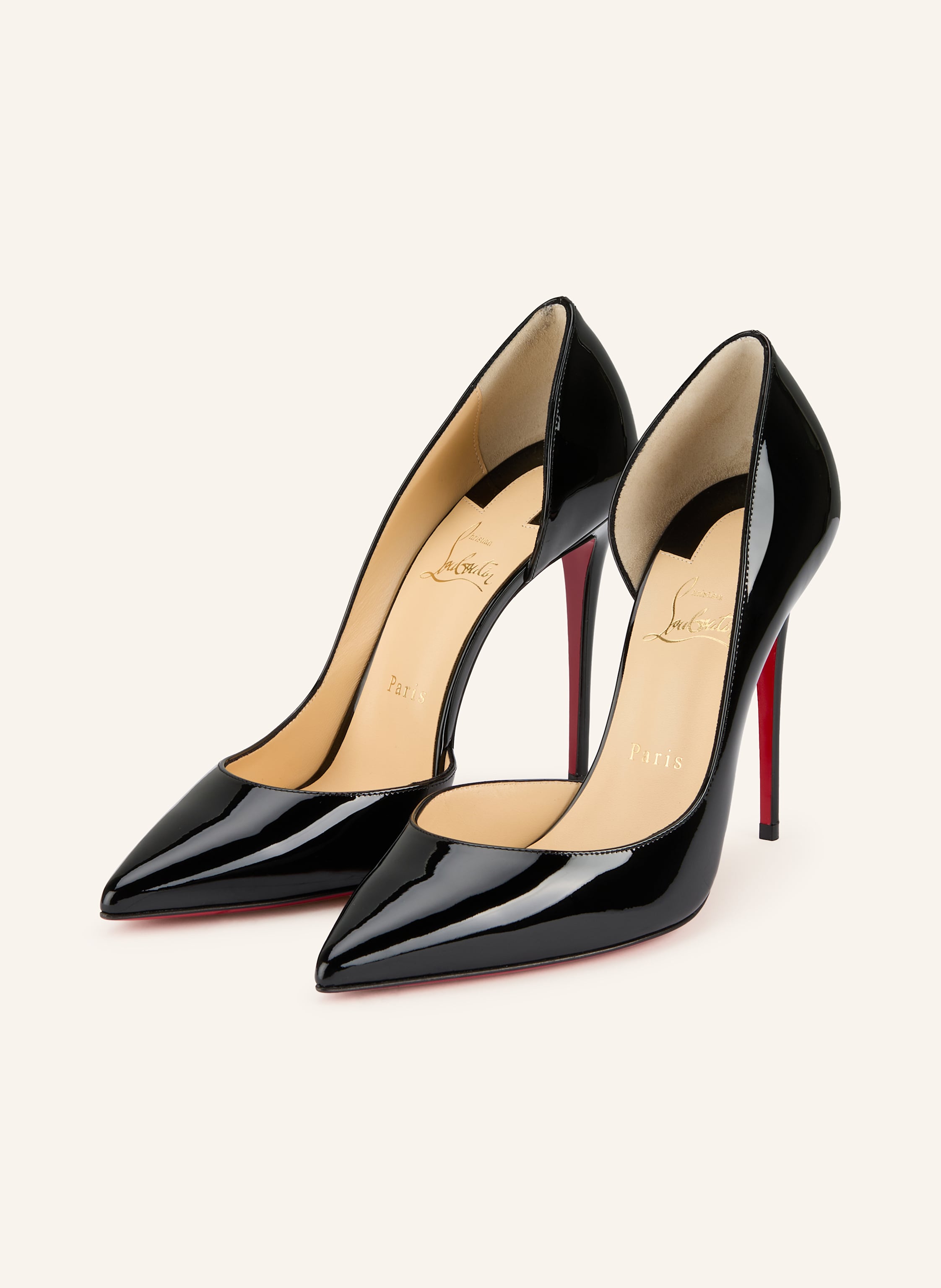 Christian Louboutin Lack-Pumps IRIZA 100