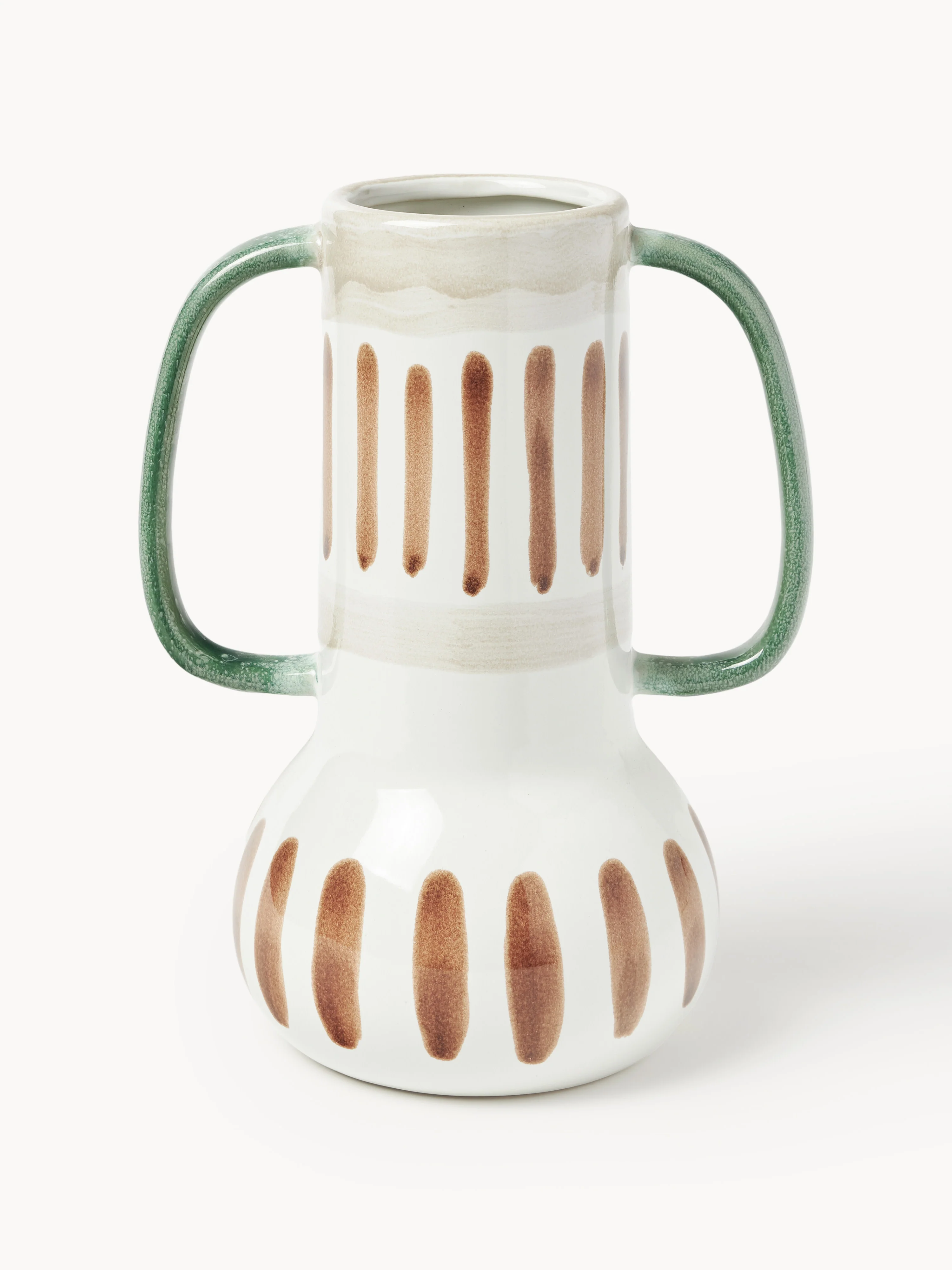 Handbemalte Vase Lise, H 30 cm