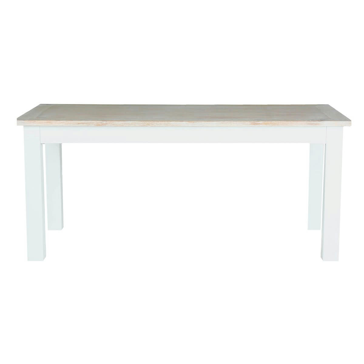 LONDRES - Table à manger en acajou et teck massif 8 pers.