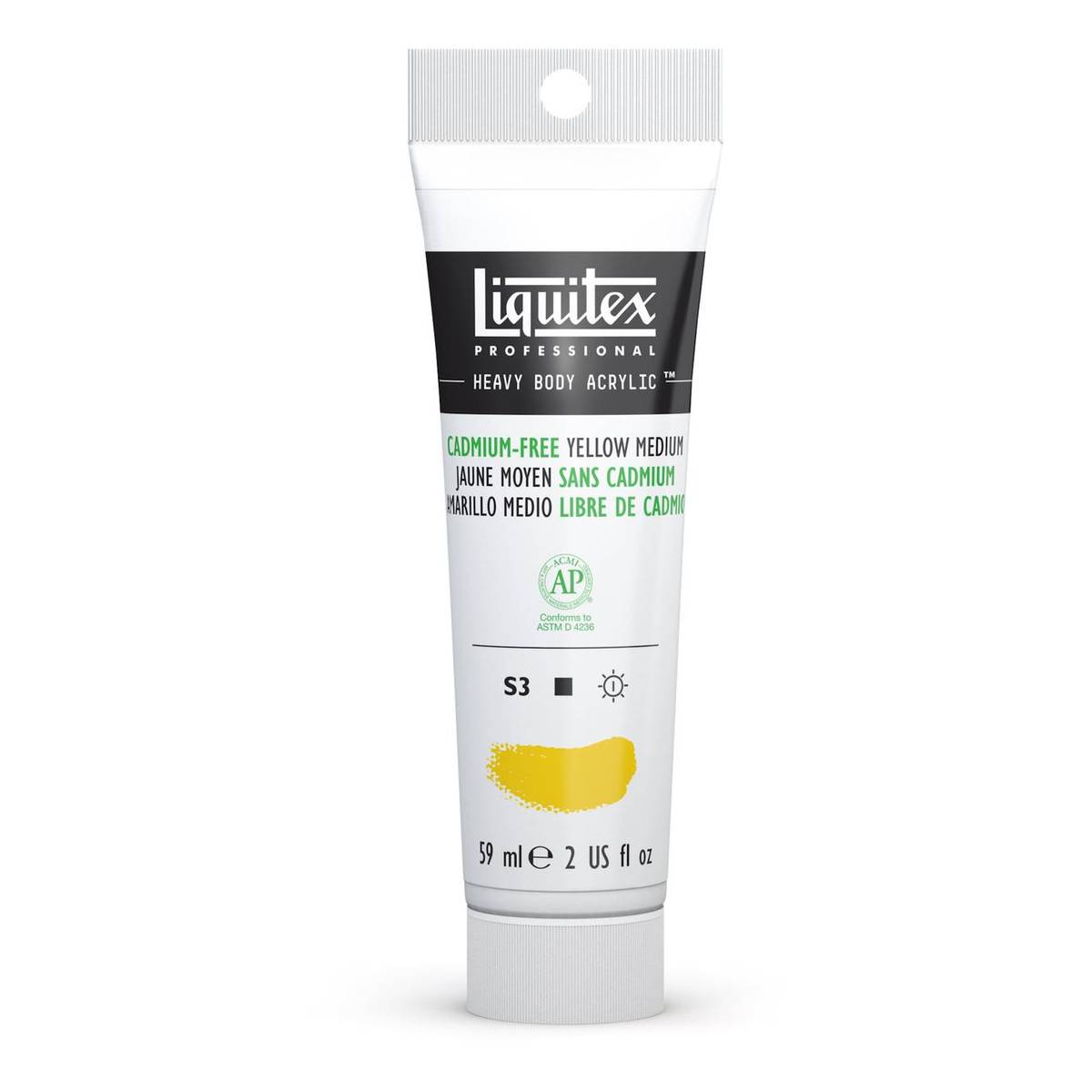 Liquitex Professional Cadmium-Free Yellow Heavy Body Acrylic 59ml